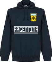 Argentinië Team Hooded Sweater - Navy - Kinderen - 140