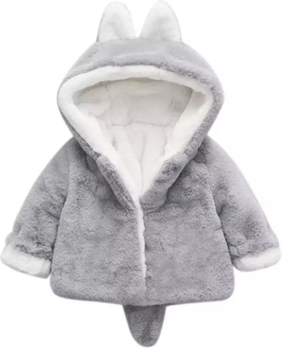 | Merkloos 3 kwart of net wat langer Baby Jas 98 | Merkloos 3 kwart of net wat langer Baby Jas 98