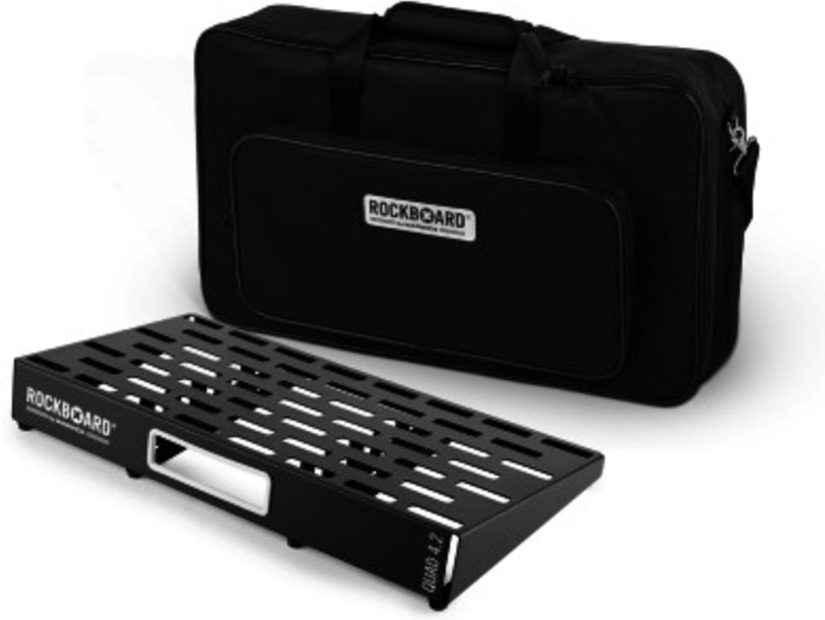 Rockboard QUAD 4.2 with Gigbag - Pedalboard voor gitaren