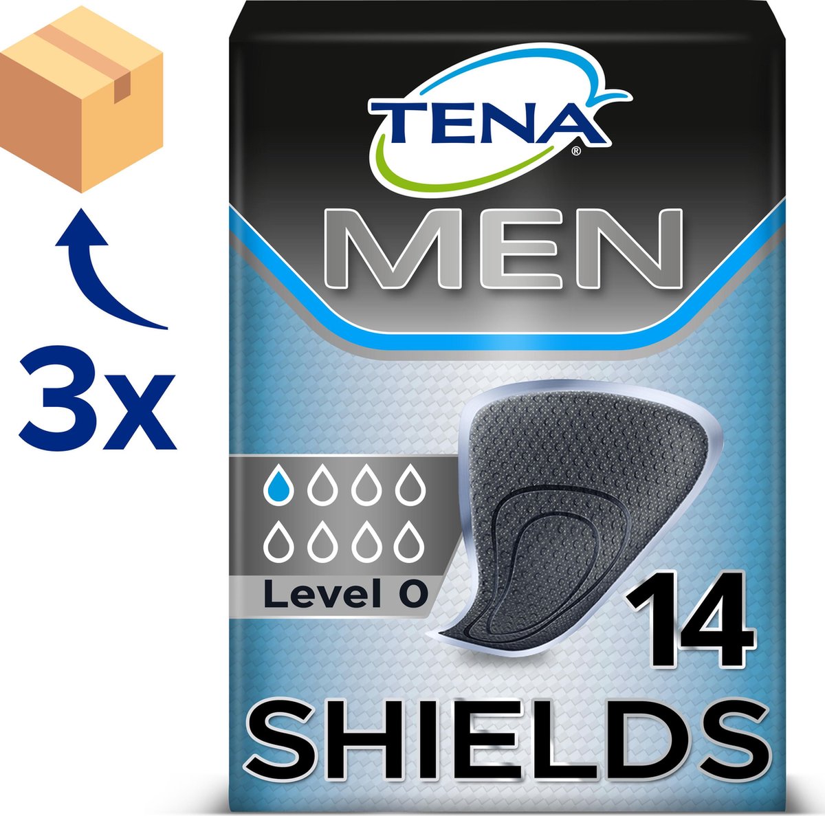 TENA Men Protective Shield 3x14 - TENA