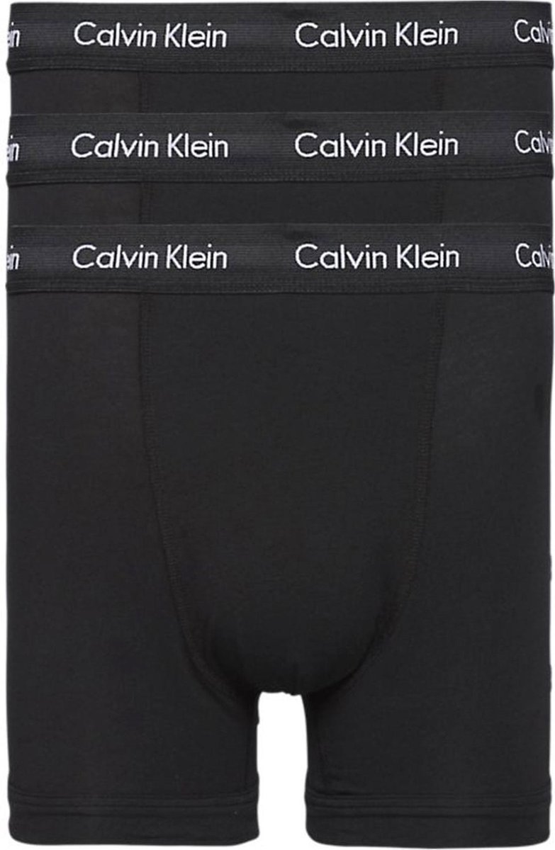 Calvin Klein Boxershorts - Heren - 3-pack - Zwart - Maat S | bol.com