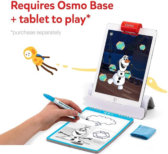 Thumbnail van een extra afbeelding van het spel Osmo Disney Super Studio - Frozen 2 (Uitbreidingsspel) – Educatief speelgoed voor iPad