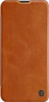 Nillkin Qin PU Leather Book Case - Samsung Galaxy A20e - Bruin