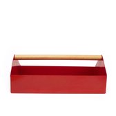 Kikkerland Toolbox opbergbak - Gereedschapskist - Large