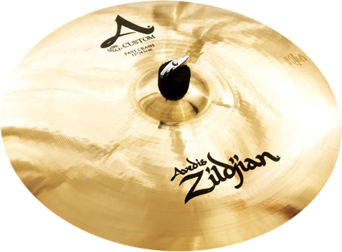 Zildjian A-Custom Fast Crash 17" Brilliant Finish - Crash bekken
