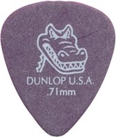 Dunlop Gator Grip 0.71mm Pick 12-Pack standaard plectrum