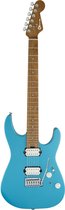 Charvel Pro-Mod DK24 HH 2PT CM Matte Blue Frost - ST-Style elektrische gitaar