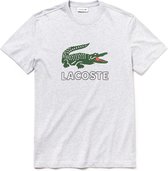 Lacoste Lacoste Shirt Sportshirt - Maat L  - Mannen - Grijs/groen/wit/rood