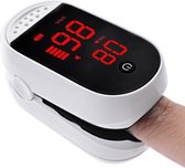 Health Electra NL Saturatiemeter - Zuurstofmeter - Hartslagmeter -  Inclusief E-Book en Keycord -Wit