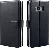 Xssive Double Wallet Book Case voor Samsung Galaxy J6 2018 - Book Case - geschikt voor 6 pasjes – Zwart