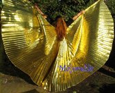 Isis wings vleugels goud voor dans of theater