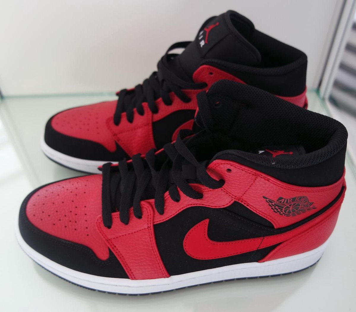Sneakers Nike Air Jordan - Rood/Zwart/Wit - Maat 44 | bol