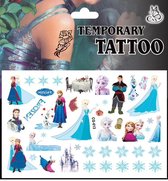 Frozen kinder tattoo - Elsa & Anna - Ijsprinses - Water overdraagbare tijdelijke neptattoo