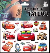 Cars kinder tattoo - Cars - Water overdraagbare tijdelijke tattoos
