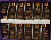 Parfumolie - Patchouli - Set 12 flesjes á 5 ml - Te gebruiken als parfum of in waxinelichtbrander