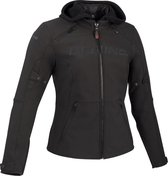Bering Drift Lady Black Textile Motorcycle Jacket T0