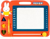 Nijntje Magnetisch Tekenbord met Pen + 3 Stempels - Oranje