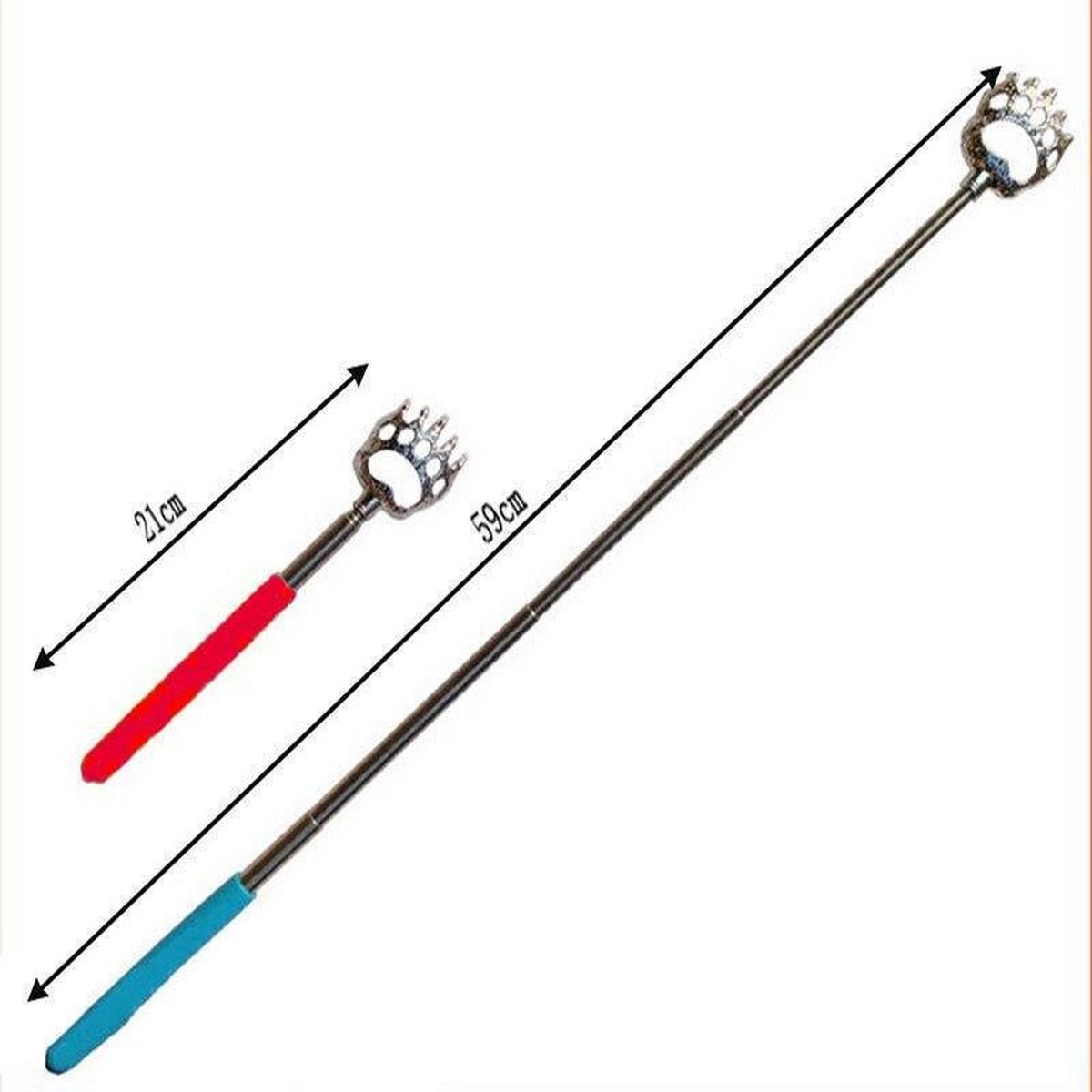 Goedkoopste Stevige uitschuifbare ruggenkrabber 58 cm