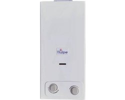 TTulpe® Indoor B-6 P37 Eco ErP/NOx propaan geiser voor camping, caravan, camper of boot