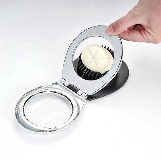 RVS Eisnijder Multifunctioneel - Egg slicer - ei snijder - Merkloos