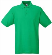 Fruit Of The Loom Heren Poloshirt Lichtgroen Pique Regular Fit - S