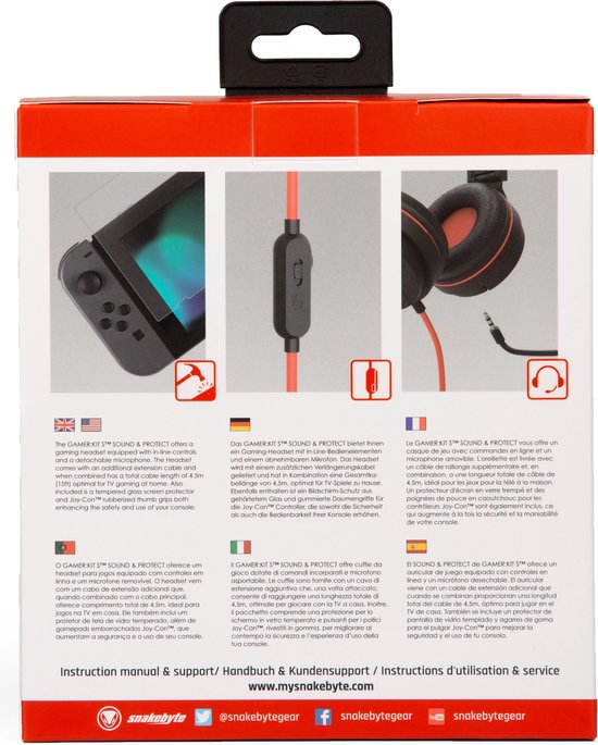 Snakebyte SB915444 - Nintendo Switch - Gaming kit - Snakebyte