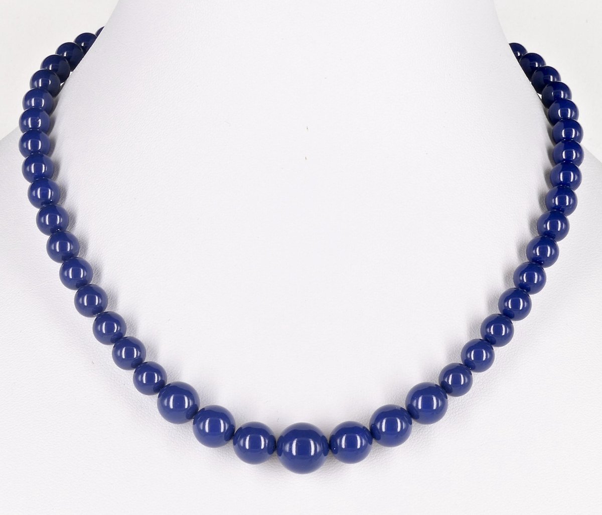 KAYEE - Parelketting van Swarovski parels - lapis lazuli - 45cm