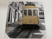 Schilderij Tram