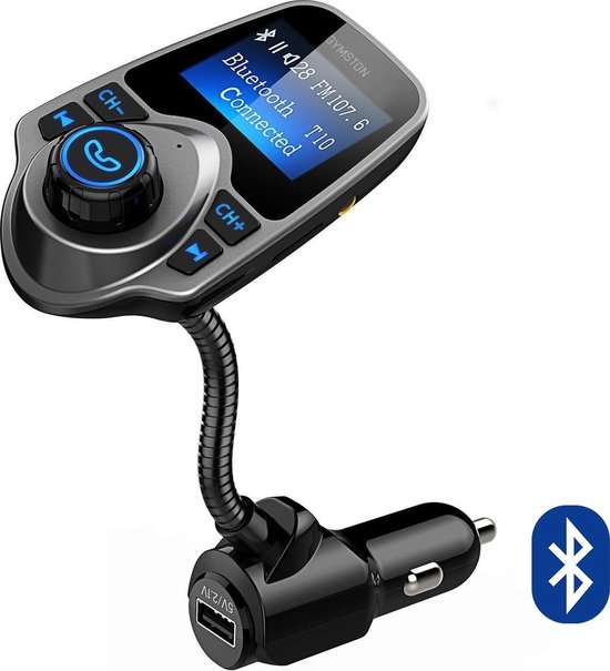 Bluetooth FM Transmitter - LCD Display