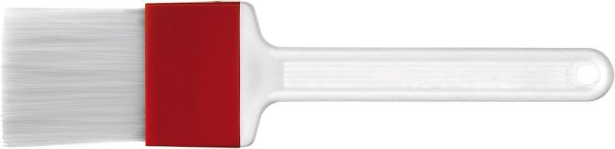 STERNSTEIGER Gebakborstel, voedselveilig, wit nylon borstelharen kunststof handvat 50mm
