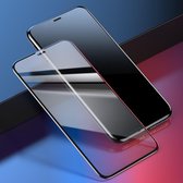 0.23mm Tempered Glass Screen Guard Film met anti barst resistante hoeken - iPhone Xs Max / iPhone 11 Pro Max - ZWART