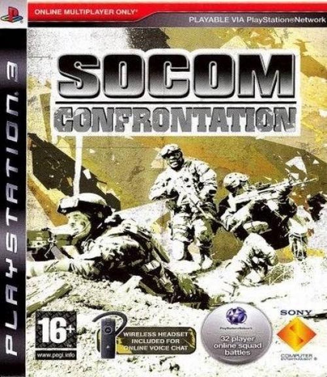 Compatibel met mannelijk Mijnwerker SOCOM Confrontation /PS3 | Games | bol.com