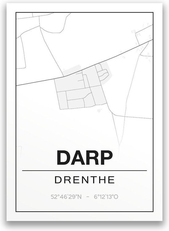 Poster/plattegrond DARP - A4