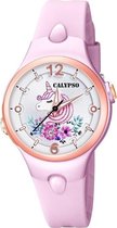 Calypso K5783/2 analoog unicorn horloge 34 mm 100 meter roze/ rosé