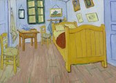 Poster De Slaapkamer - Schilderij Vincent van Gogh - Large 50x70 - Hollandse Meesters