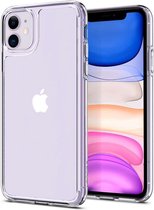 Spigen Quartz Hybrid Apple iPhone 11 Hoesje - Transparant