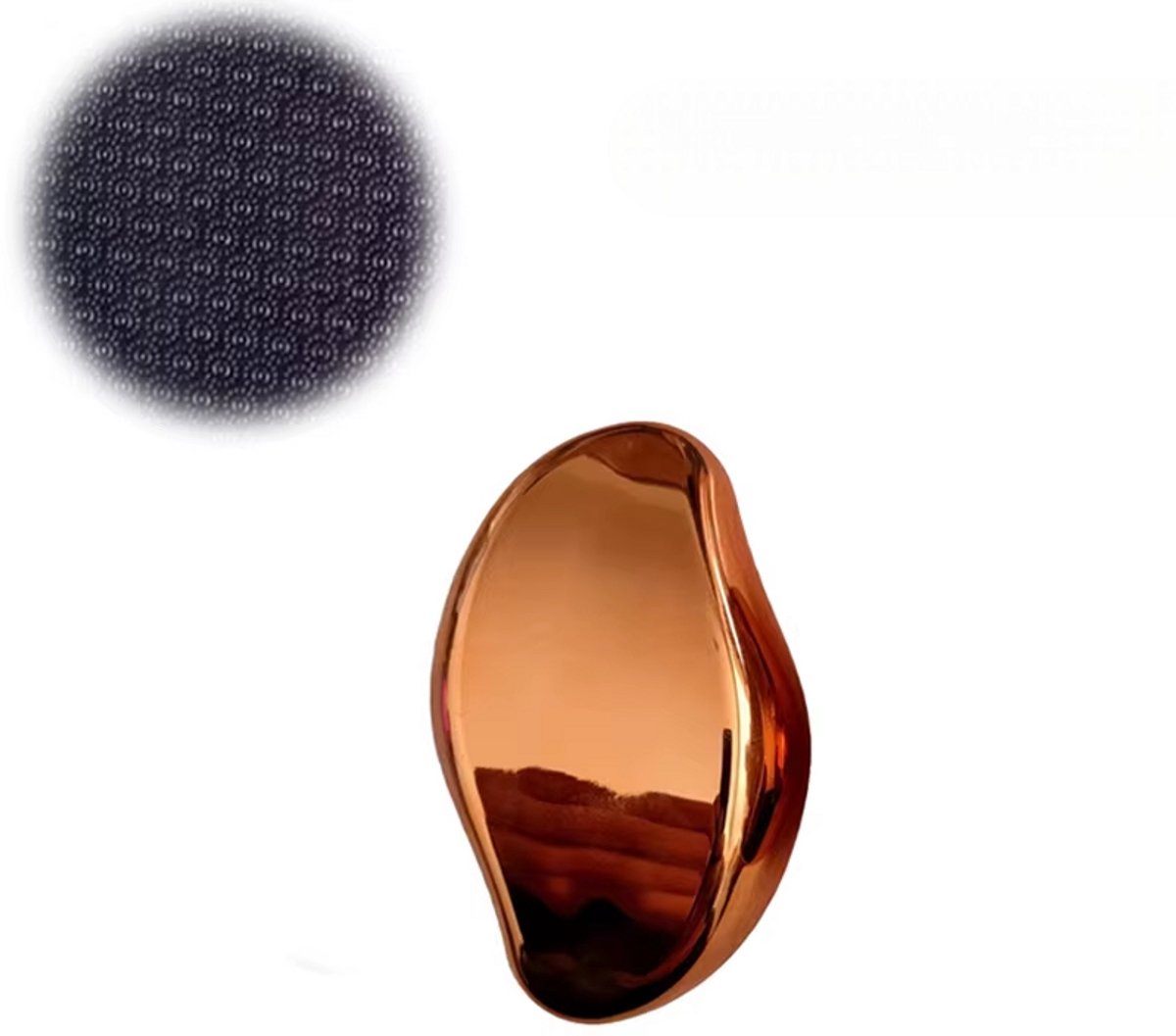 Nano Glas Voetvijl – Eeltvijl – Eeltverwijderaar – Dode Huid Verwijderaar – Voetvijl – Voetverzorging – Thuis Pedicure - Goud