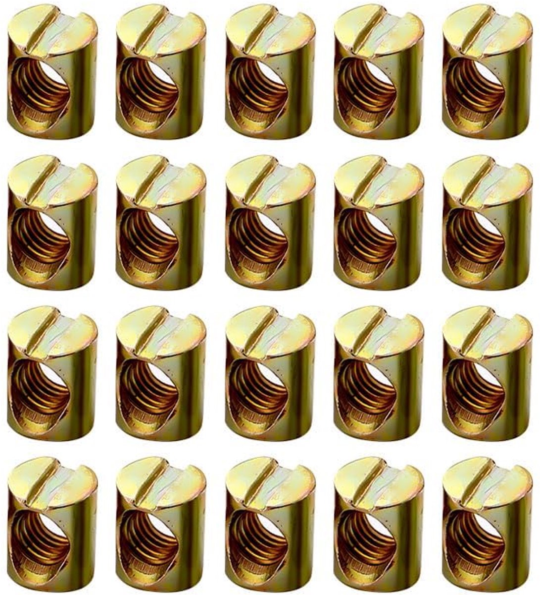 20 stuks meubelmoeren (6 x 10 mm)