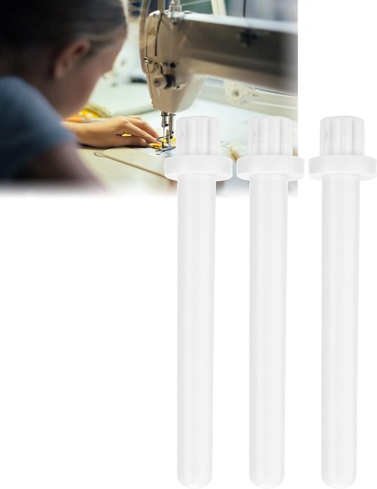 Naaimachine Spoel, Universele Plastic Klos Pin voor Naaimachines, Eenvoudig te Installeren, Hoogwaardig Kunststof, Vooropgewikkelde Spoelen voor Thuisnaaien en Ambachtsliefhebbers — afbeelding 2