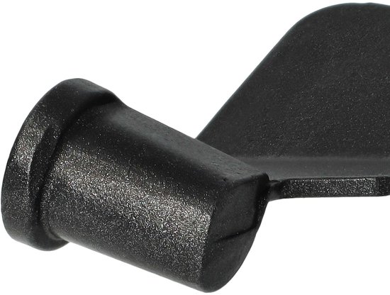 vhbw Deeghaak compatibel met Quigg Multi BA495 Broodbakmachine - Menghaak, 6,5 x 3,8 cm, Aluminiumlegering Zwart van vhbw — afbeelding 5