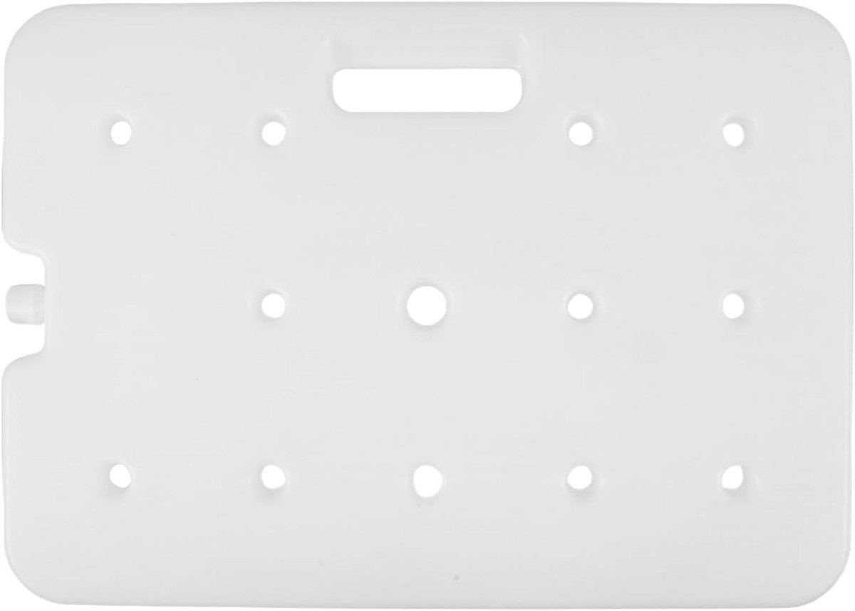 Herbruikbare koeltas - Koel element - Picknick en kamperen - Gelijkmatige koeling - 38 x 27 cm - Wit