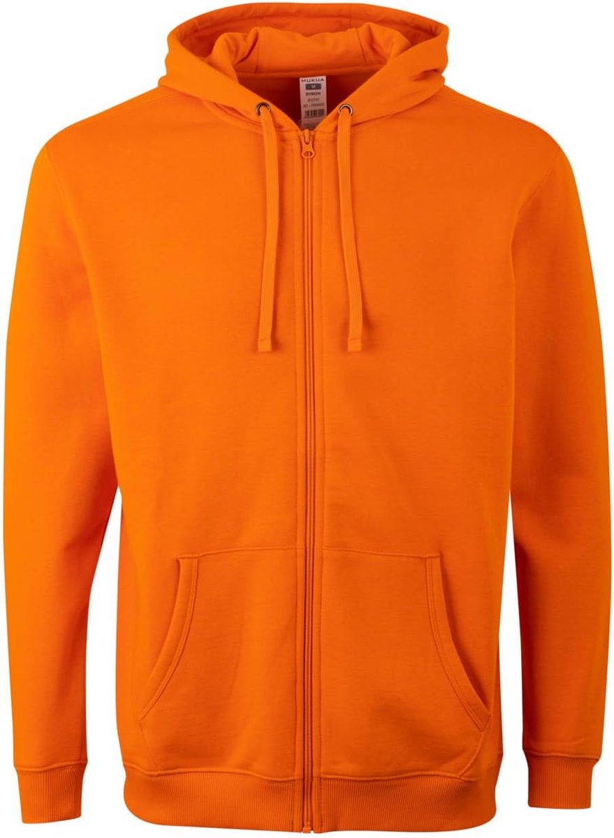 Byron uniseks sweatshirt met ritssluiting en capuchon