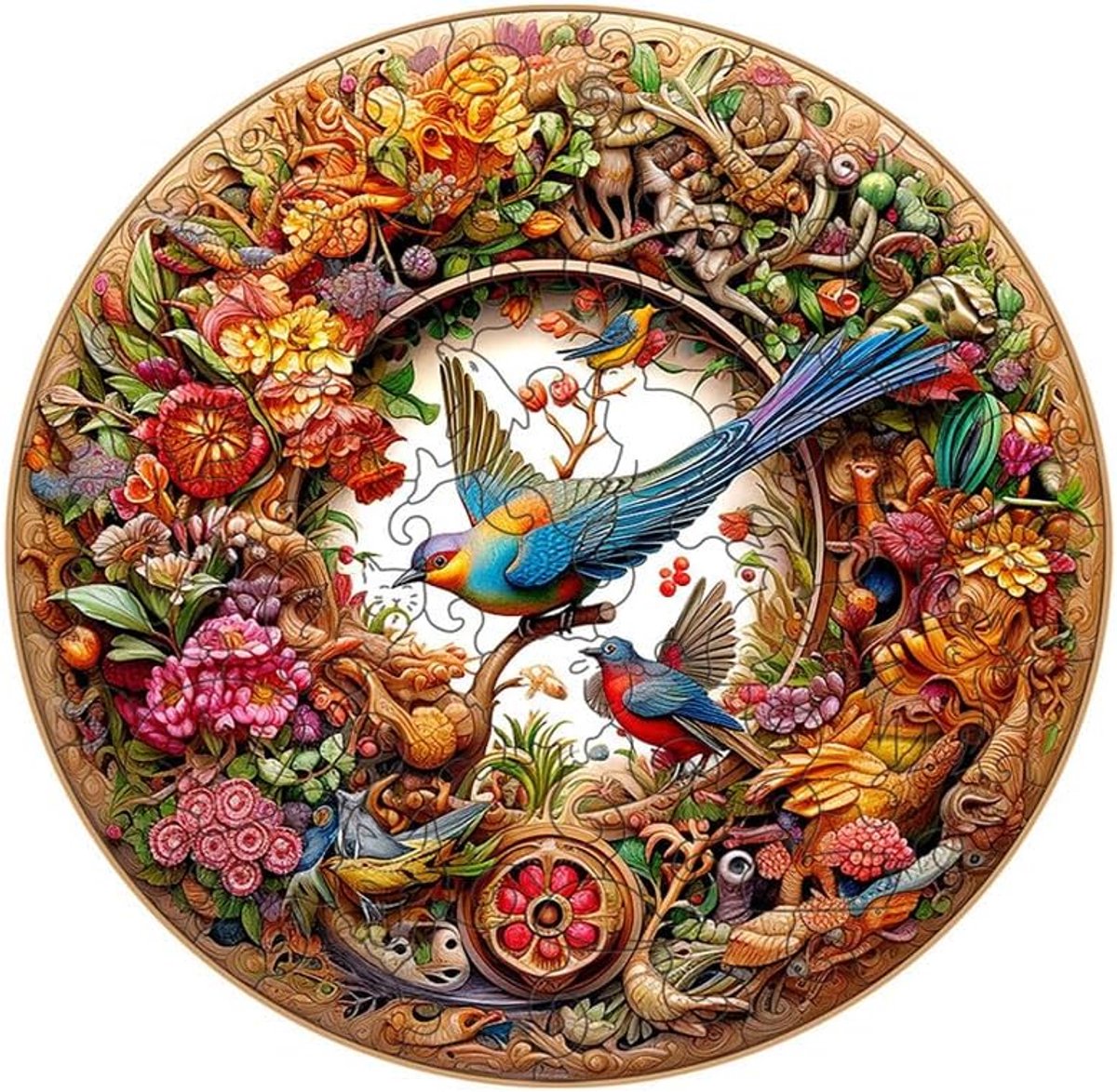 SnelShoppen - CENPEK Houten Puzzel voor Volwassenen, Unieke Dierenpuzzel in Diverse Vormen, Creatieve Houten Puzzels voor Thuis, Ontspanning en Vermaa
