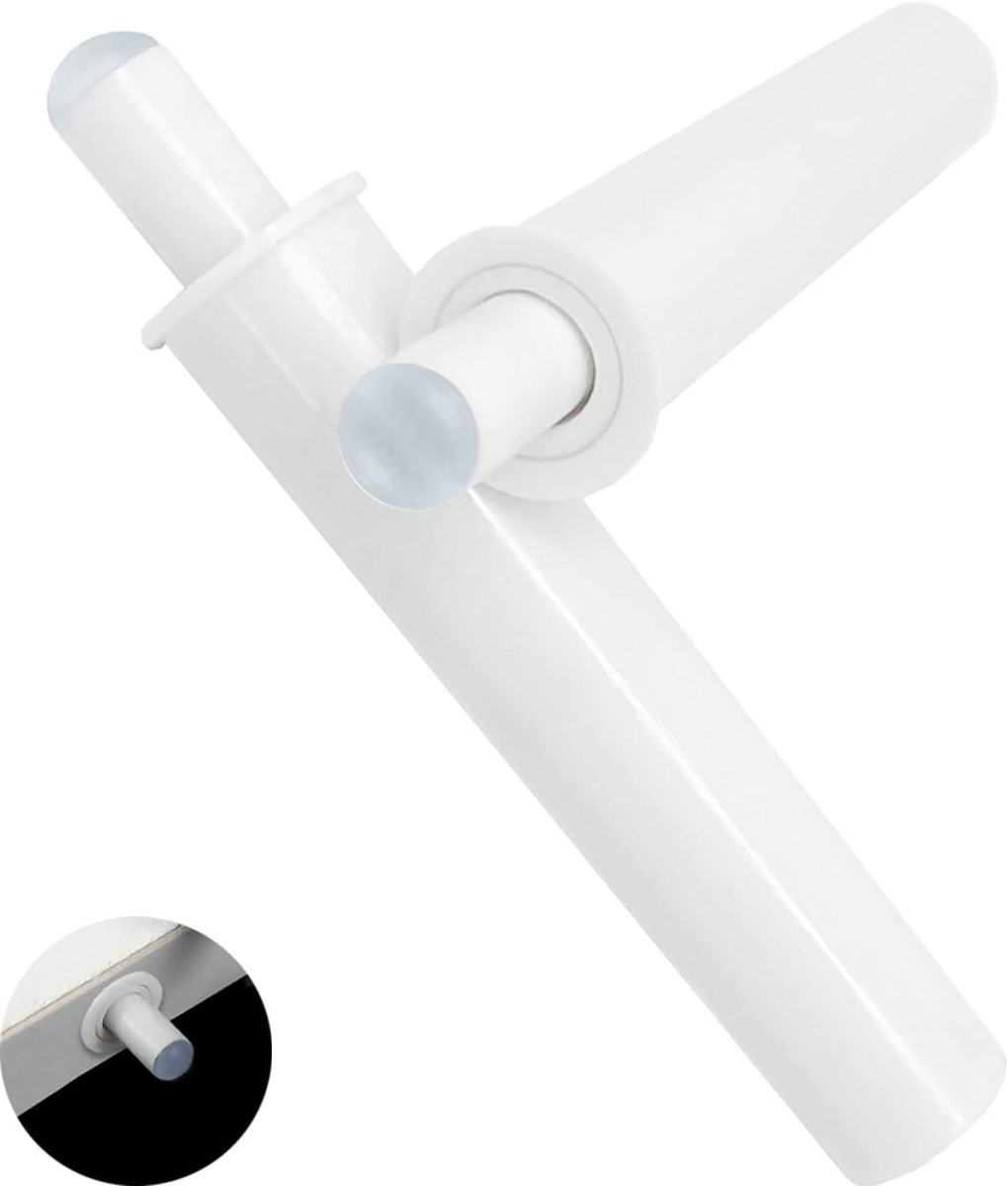 10 stuks Softclose Deurdemper Demper Buffer Meubeldeurdempers en softclose-dempers Soft Close Deur Closer Voor Kantoor/Kasten/Laden en Deuren (wit)