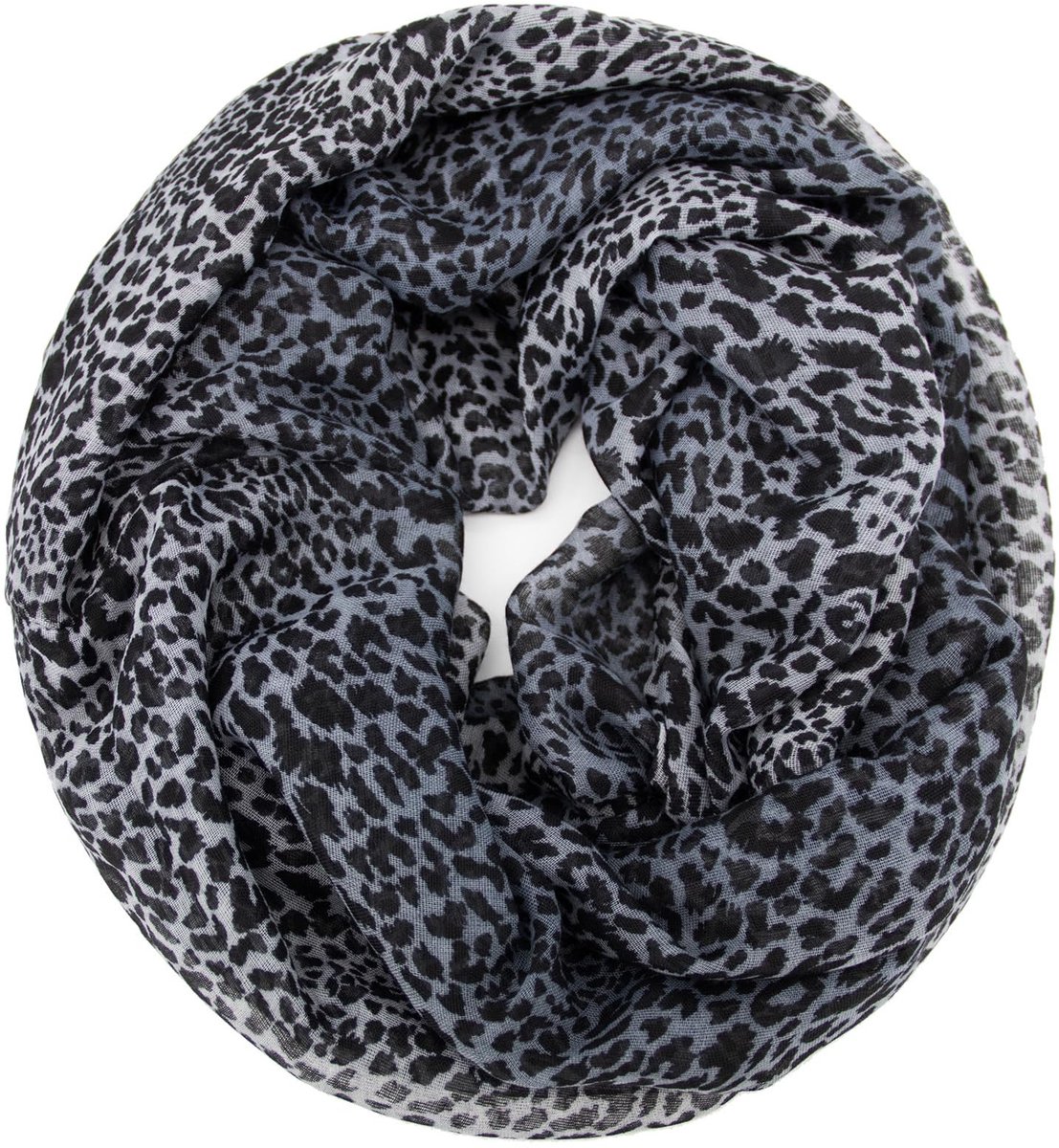 patroon XXL colsjaal rond loopsjaal dames luipaard sjaal meisjes dierenprint doek