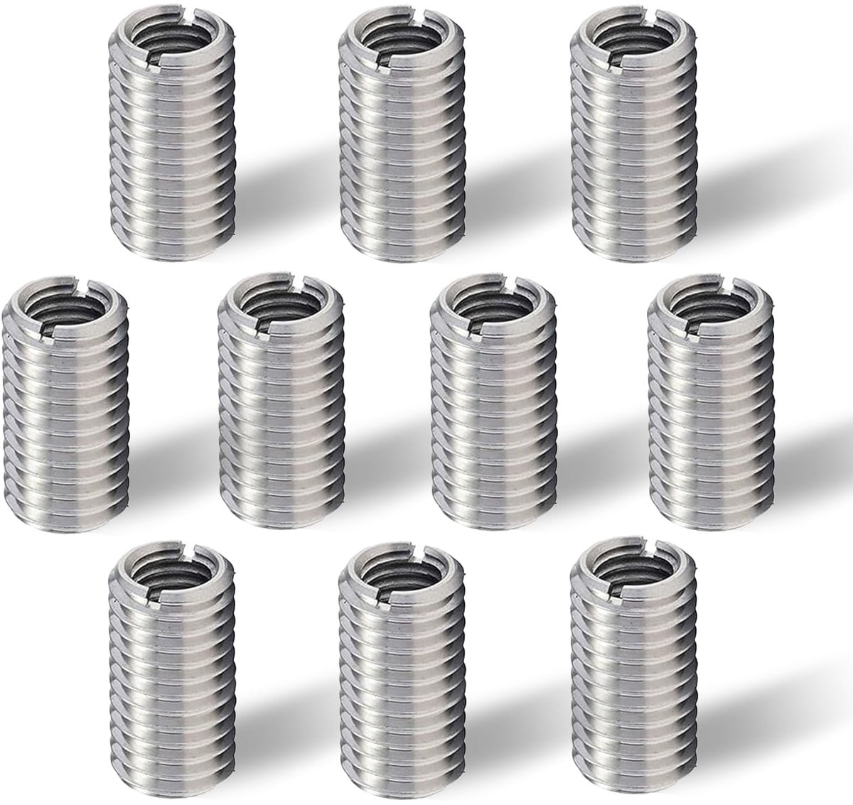 M12, draadadapter M12 naar M10 op m10,15 mm roestvrij stalen schroefdraadhulzen, schroefmoeren, indraaihulzen en schroefdraadhulzen