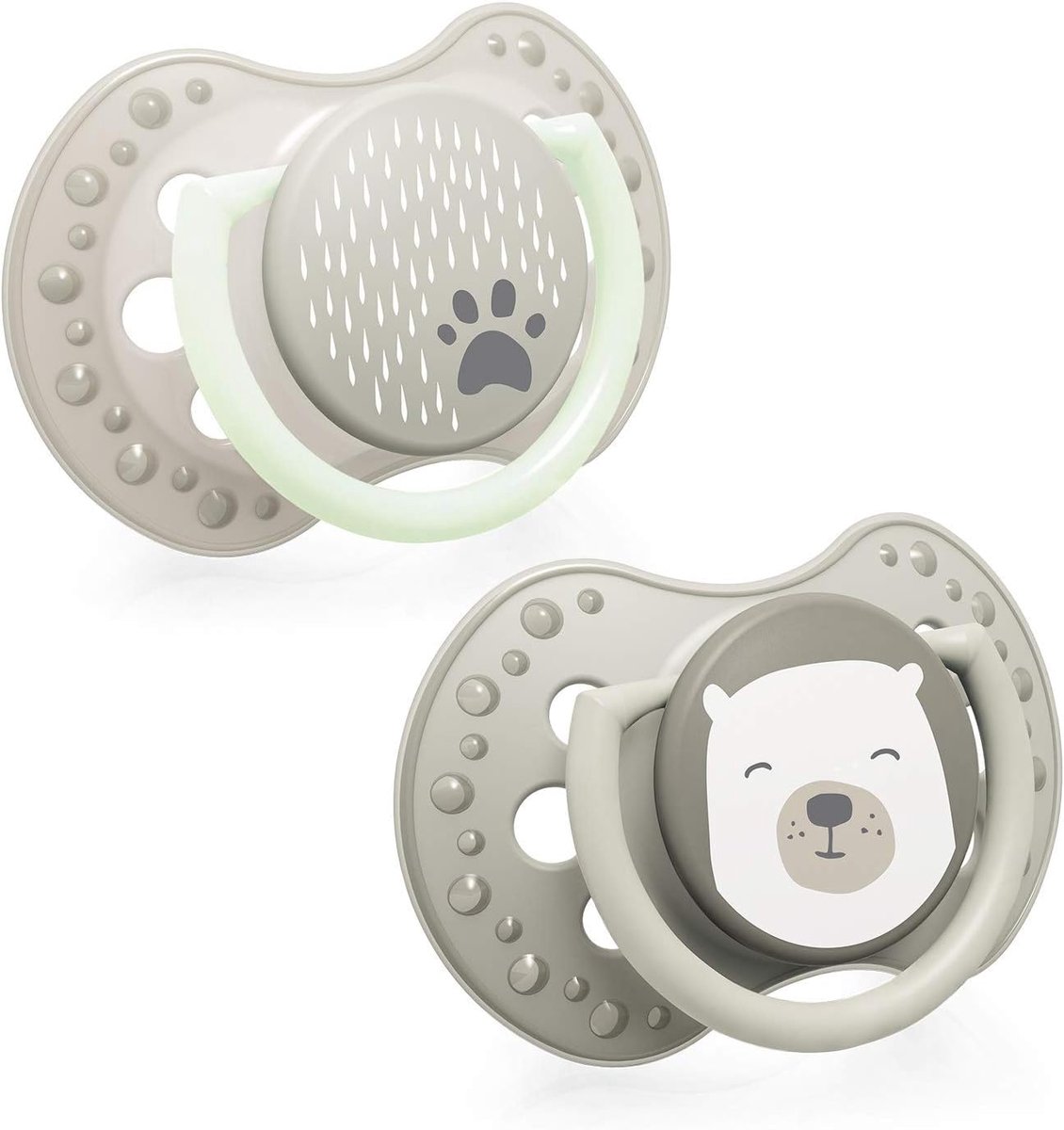 Fopspeen 6-18 m, set van 2