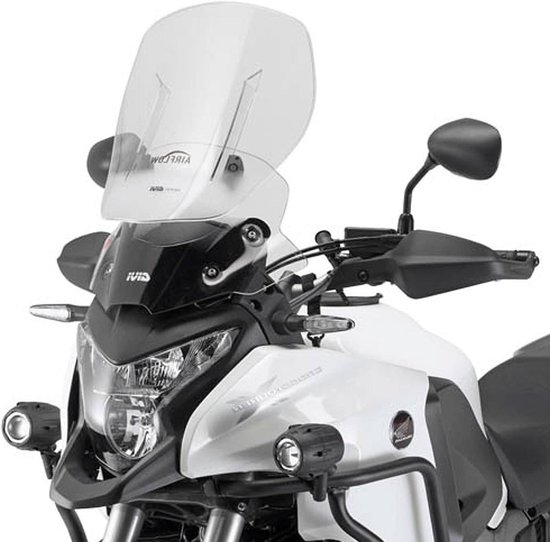 Voorruit Motor - Windscherm Motorfiets - Bescherming Tegen Wind - Specifieke Pasvorm - 53 x 41 cm - Transparant