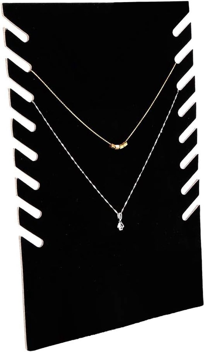 halsketting display sieradenstandaard, hanger, halsketting, display standaard, sieraden, kledinghanger met 8 inkepingen, standaard, sieraad, toren hanger, houder