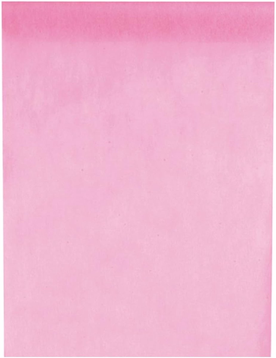 Vliesstof, 30 cm, 25 m lang, tafelloper, feest, bruiloftsdecoratie. Roze